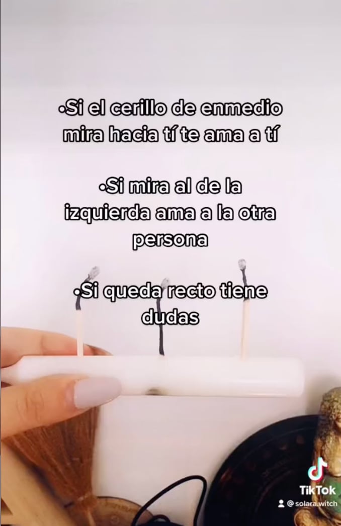 ¿Te ama? Este es el ritual de los 3 cerillos para saberlo