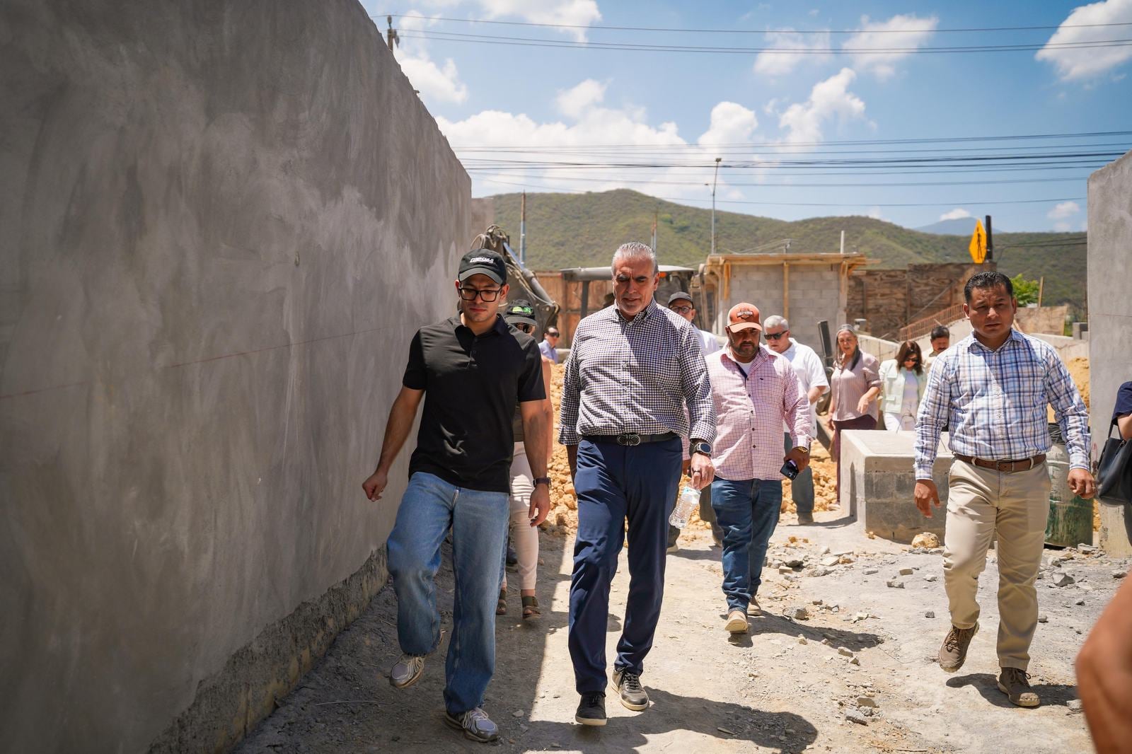 Supervisan regidores obras del Circuito Vial Huajuco y C4 Zona Sur.