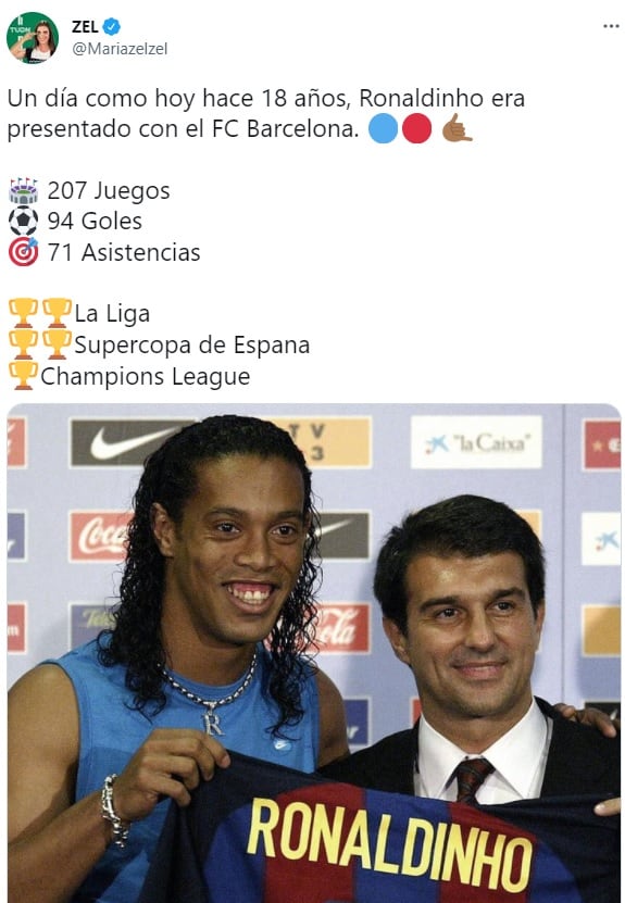 Ronaldinho en el FC Barcelona