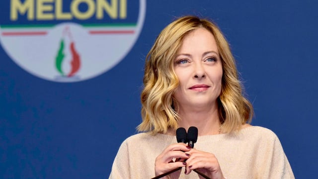 Giorgia Meloni, primera ministra de Italia