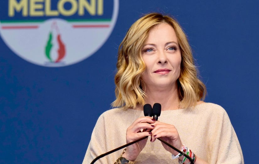 Giorgia Meloni, primera ministra de Italia