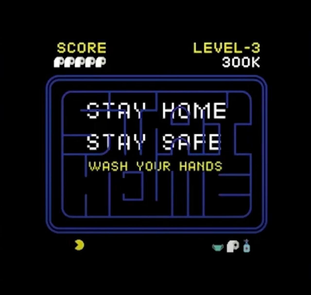 'Pac-Man vs. Corona'