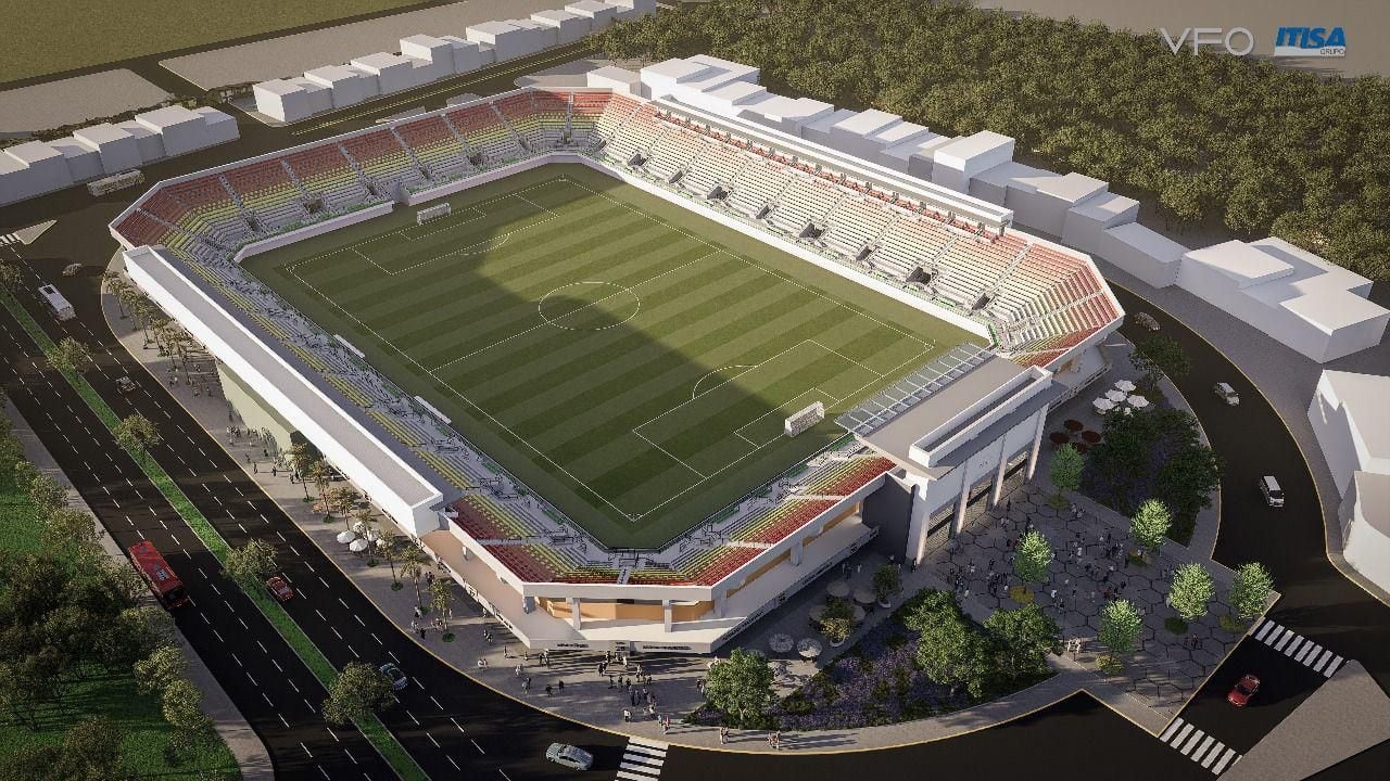 Miguel Ángel Navarro abandera construcción del estadio Nicolás Álvarez Ortega