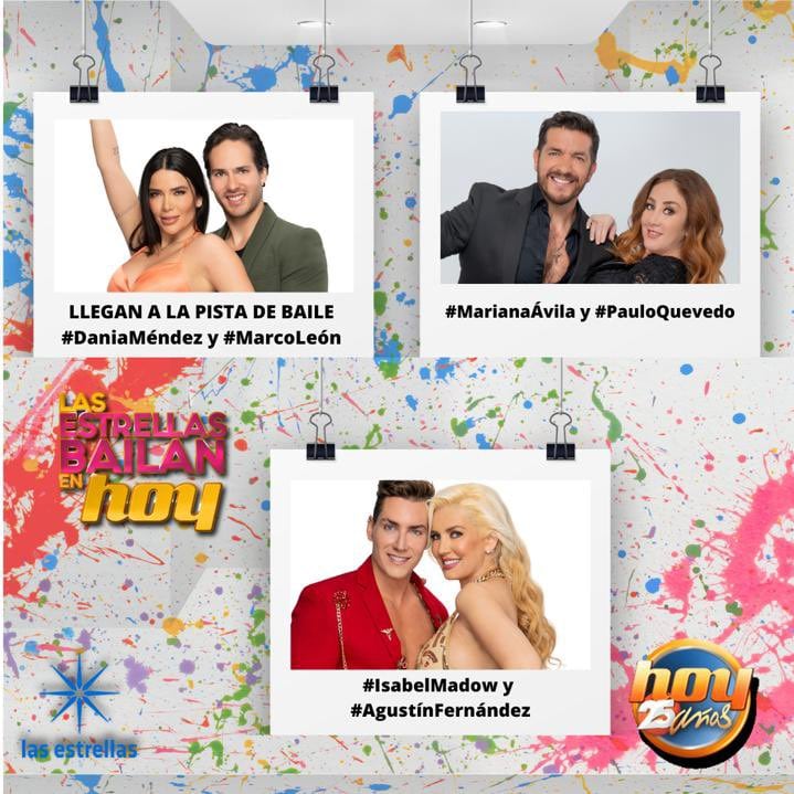 Las Estrellas Bailan en Hoy 2023