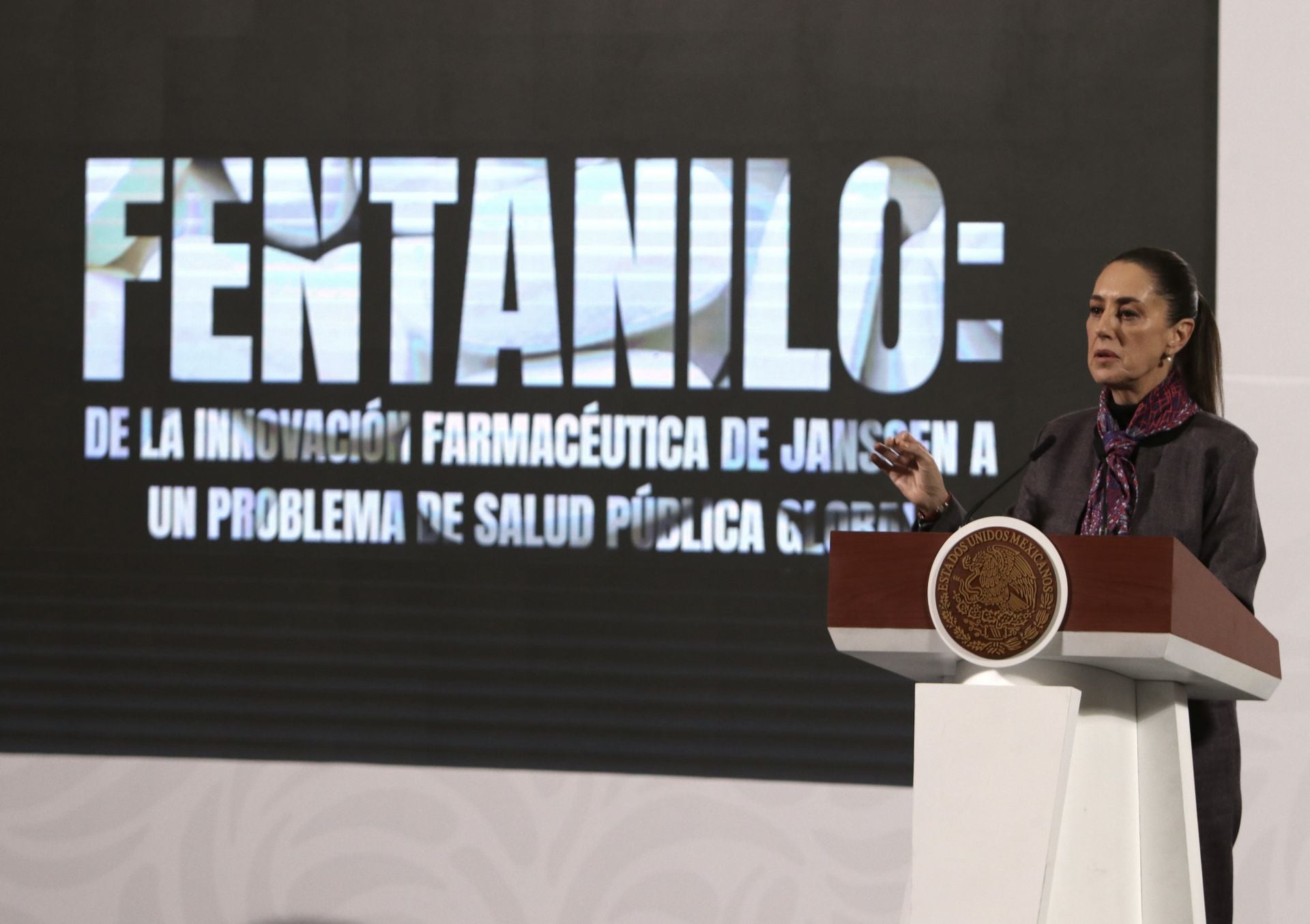 Gobierno de México presenta campaña "Aléjate de las drogas. El fentanilo te mata"