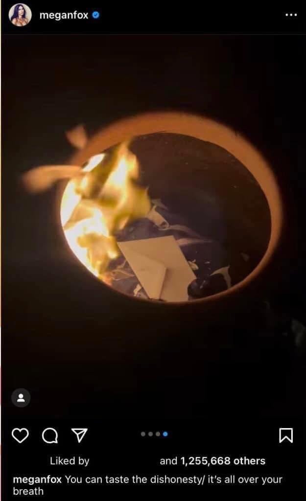 Megan Fox publica últimas fotos en Instagram antes de borrar su perfil