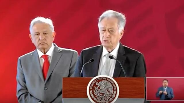 Andrés Manuel López Obrados y Manuel Bartlett