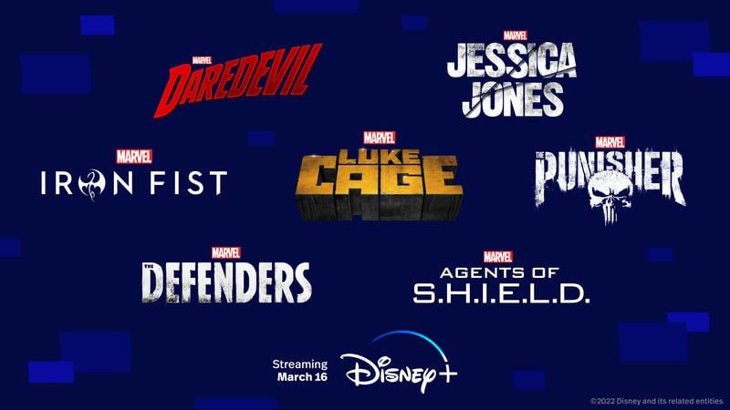 Series de Marvel producidas por Netflix que llegan a Dinsey+