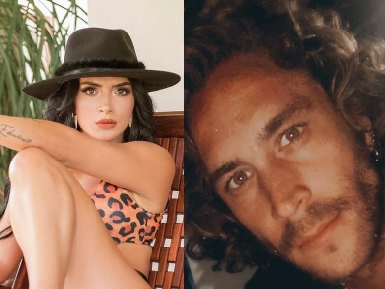 Kimberly Flores y Roberto Romano.