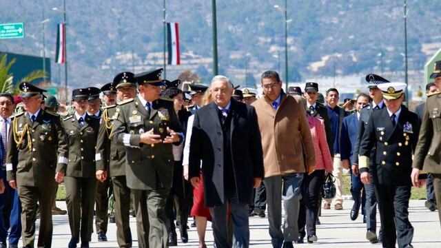 AMLO conmemoró el Día del Ejército 2024  en Puebla