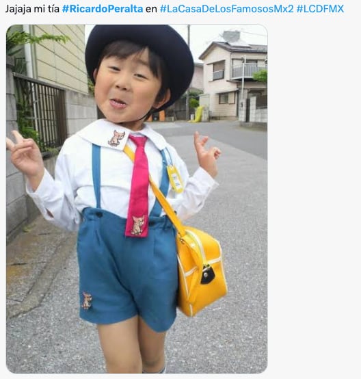 Los memes de Ricardo Peralta por su look en La Casa de los Famosos México 2024