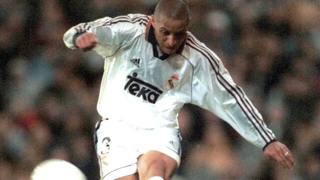 Roberto Carlos, el gran lateral merengue.