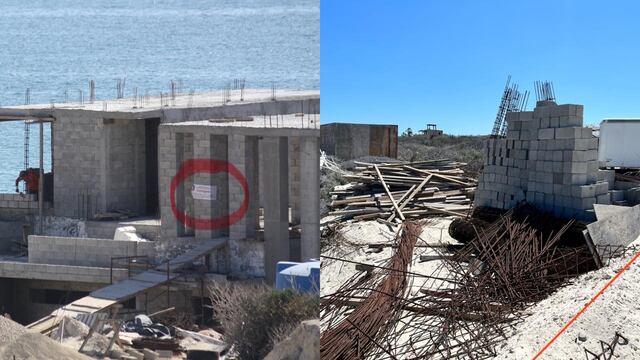 Presunta construcción irregular en Los Cabos