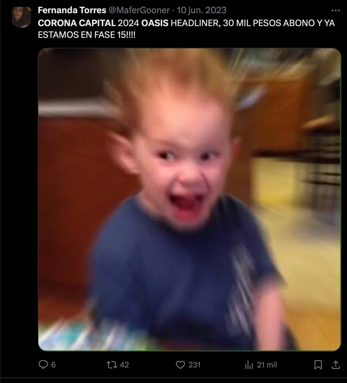 Los memes de Oasis regresando en el Corona Capital 2024 son lo mejor que verás hoy