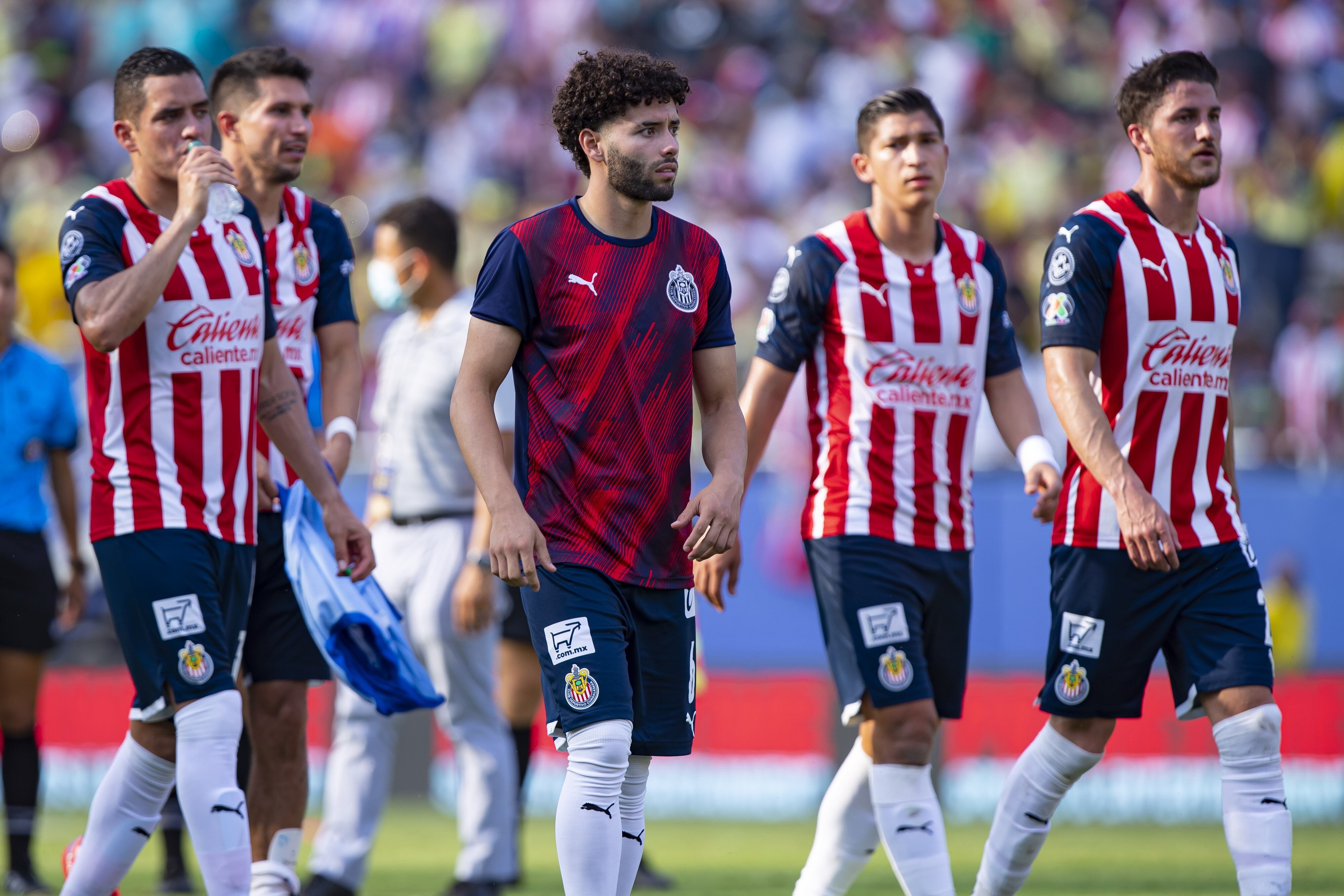 Jugadores del Club Chivas