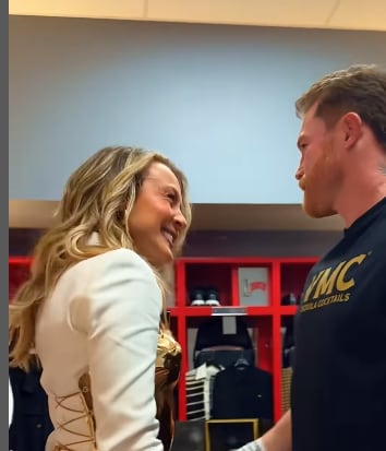 Fey y Canelo Álvarez