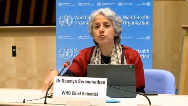 Científica jefe de la OMS