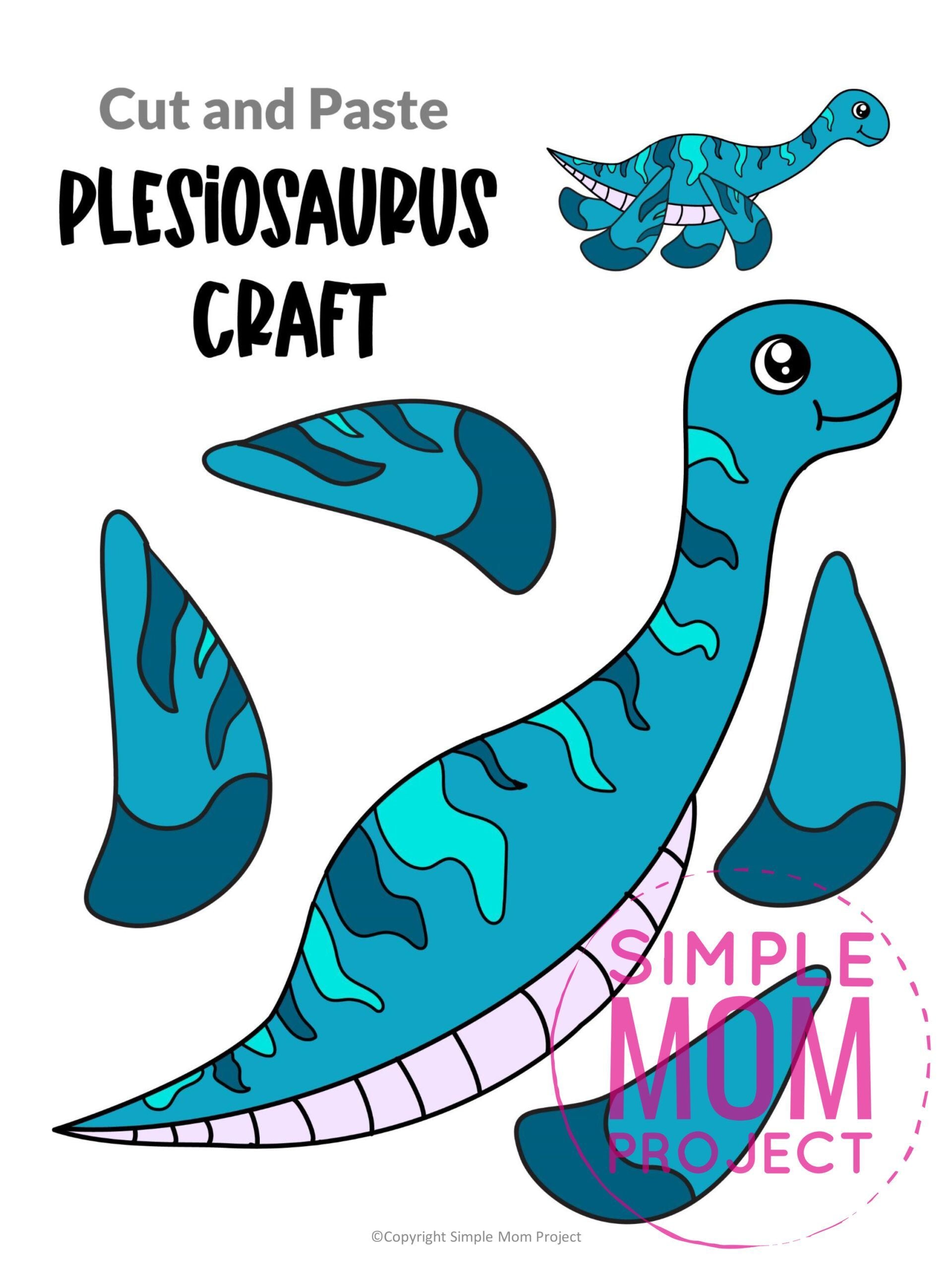 Plantilla de dinosaurio de Peppa Pig