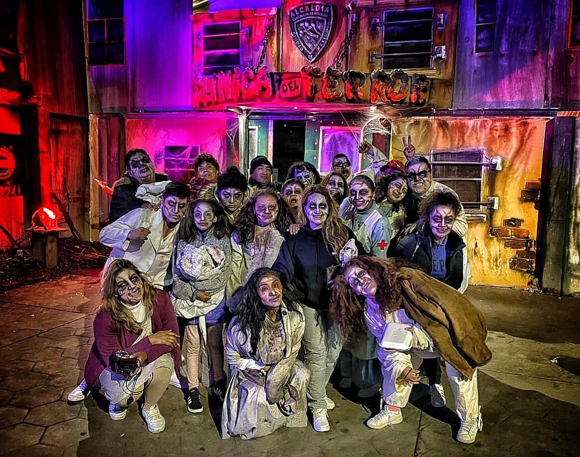 El "Hospital del Miedo" y la "Clínica del Miedo" fueron de las atracciones con mayor éxito durante las festividades.