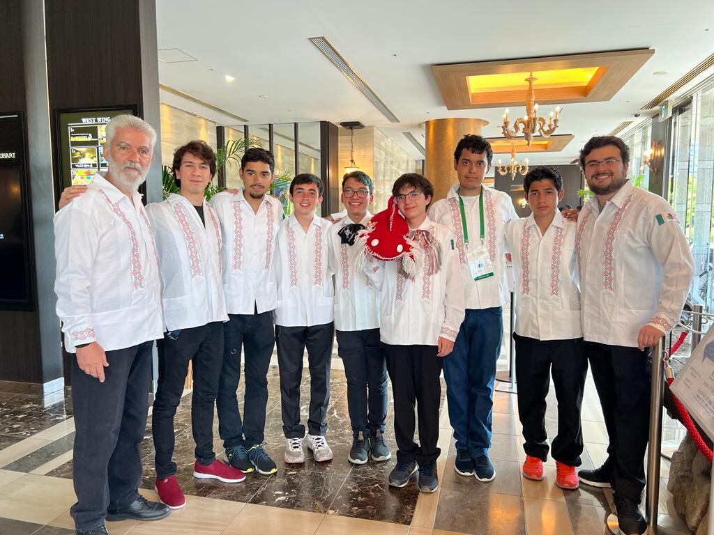 Delegación mexicana en Olimpiada internacional de Matemáticas