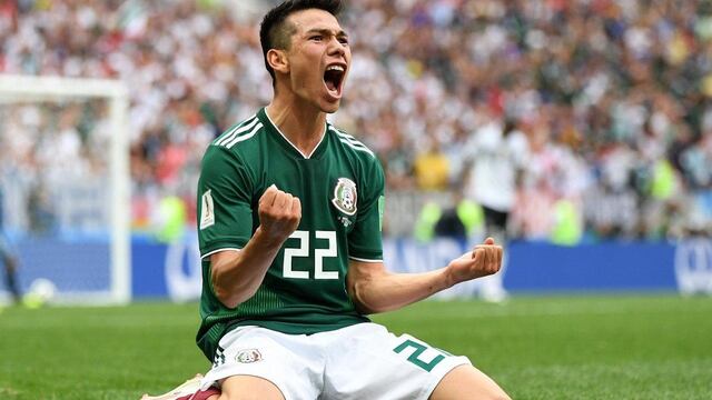 Lozano brilló en Rusia 2018