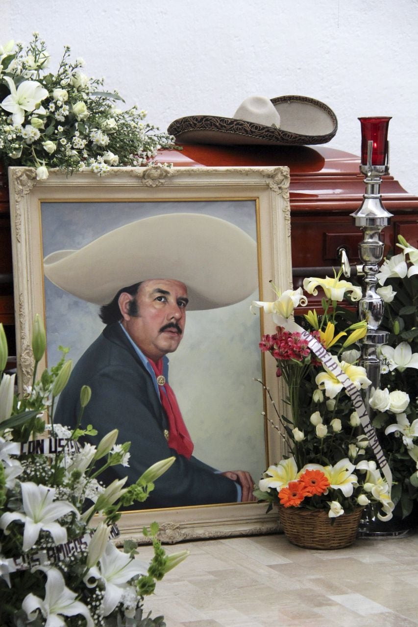 Cuadro de Gerardo Reyes el día de su muerte.