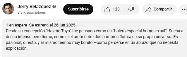 Hazme Tuyo canción de Christian Chávez y Jerry Velázquez.