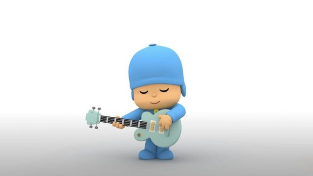 Pocoyó es un músico