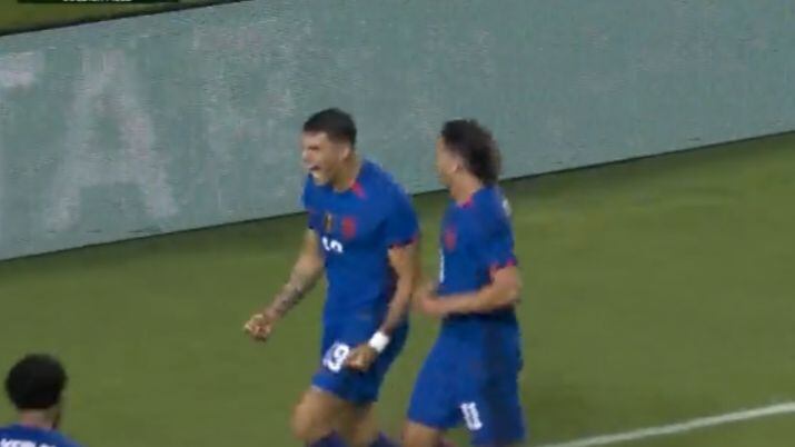 Gol de Brandon Vázquez, jugador que rechazó a México, salva de la derrota a Estados Unidos