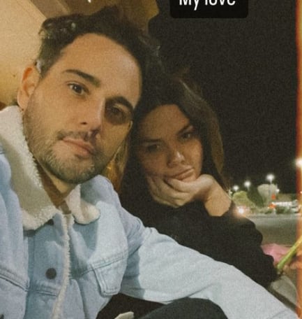 Matías Aranda y Yuridia.
