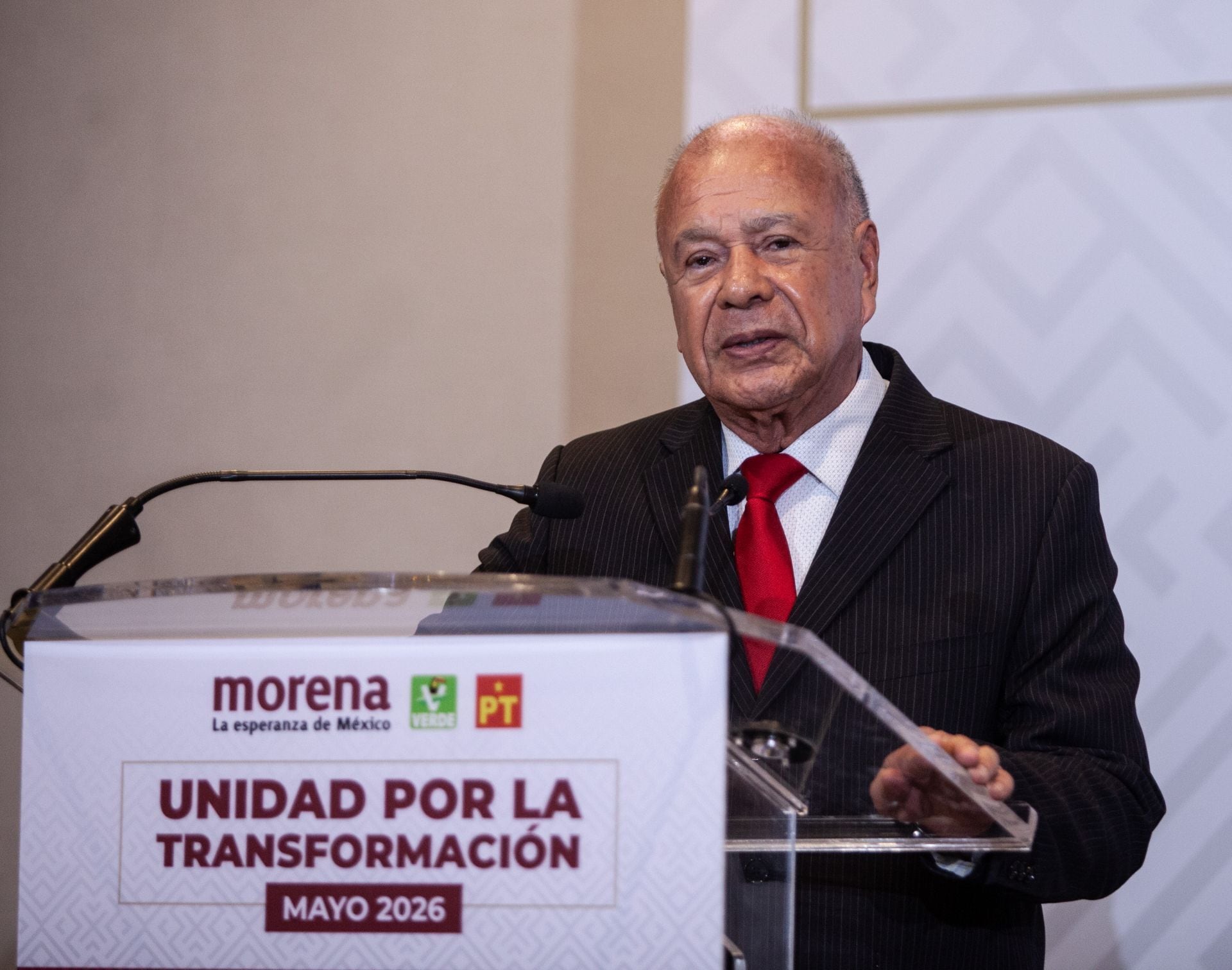 Alberto Anaya Gutiérrez, dirigente nacional y fundador del Partido del Trabajo