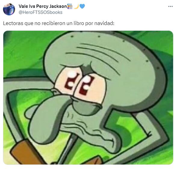 Meme navideño porque no te regalaron el libro que querías