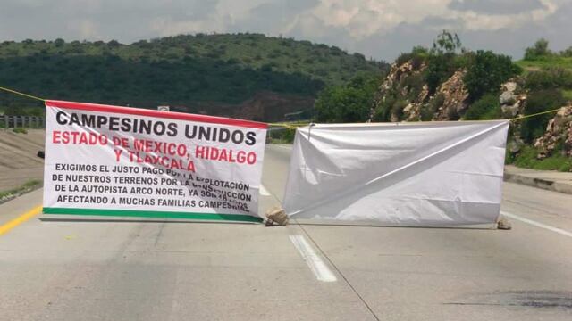 Ejidatarios bloquean Arco Norte por segundo día consecutivo