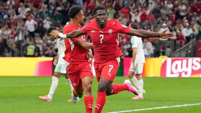 Suiza elimina a Argelia y clasifica a octavos del Mundial 2026.
