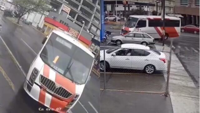 Chofer de camión derrapa en TikTok