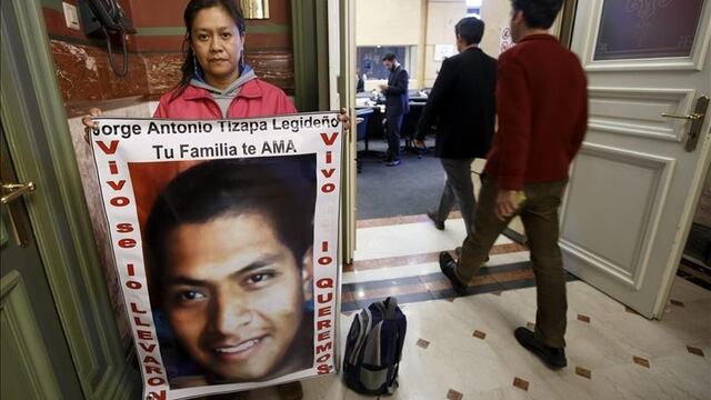 Hilda Legideño, madre de Jorge Tizapa Legideño uno de los 43 normalistas víctimas de desaparición forzada. Foto: EFE