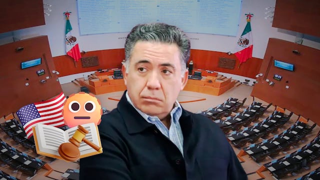 Enrique Inzunza asegura que está en el Senado pero al parecer nadie lo ha visto