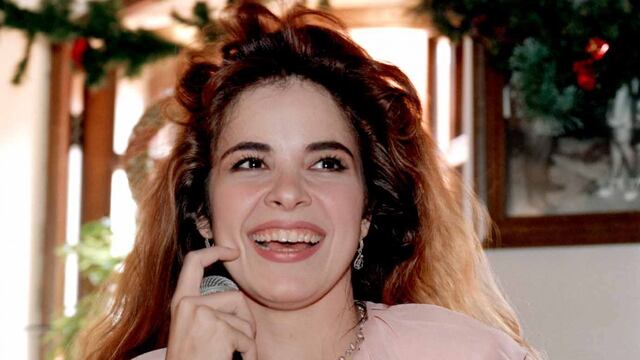 Gloria Trevi, cantante.