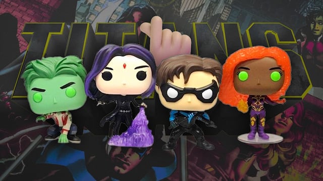 Los nuevos Funko Pop! de Titans de DC