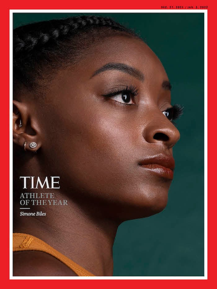 Simone Bites es nombrada por TIME como atleta del año