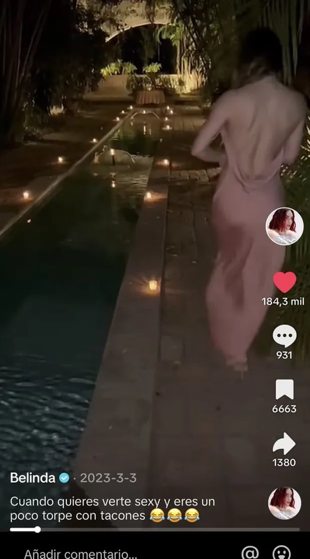 Belinda borró el video donde posaba en la hacienda donde se casó Christian Nodal y Ángela Aguilar