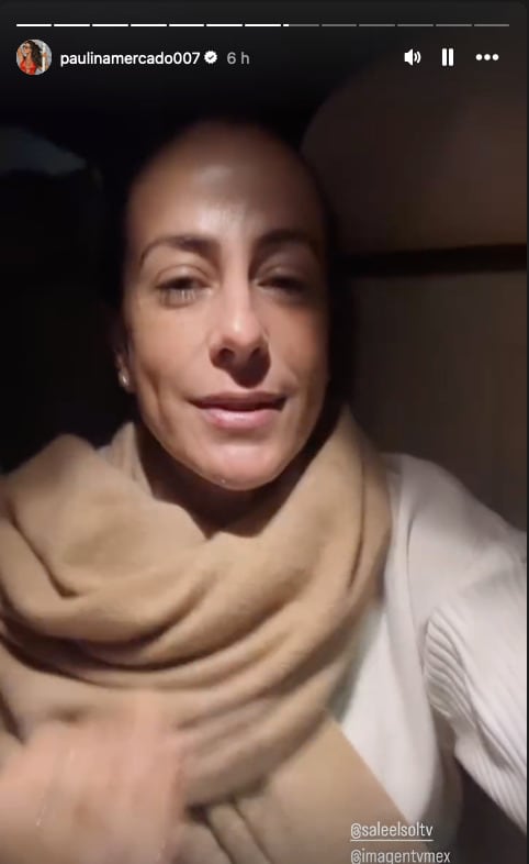 Paulina Mercado dice amar su trabajo en Sale el Sol.