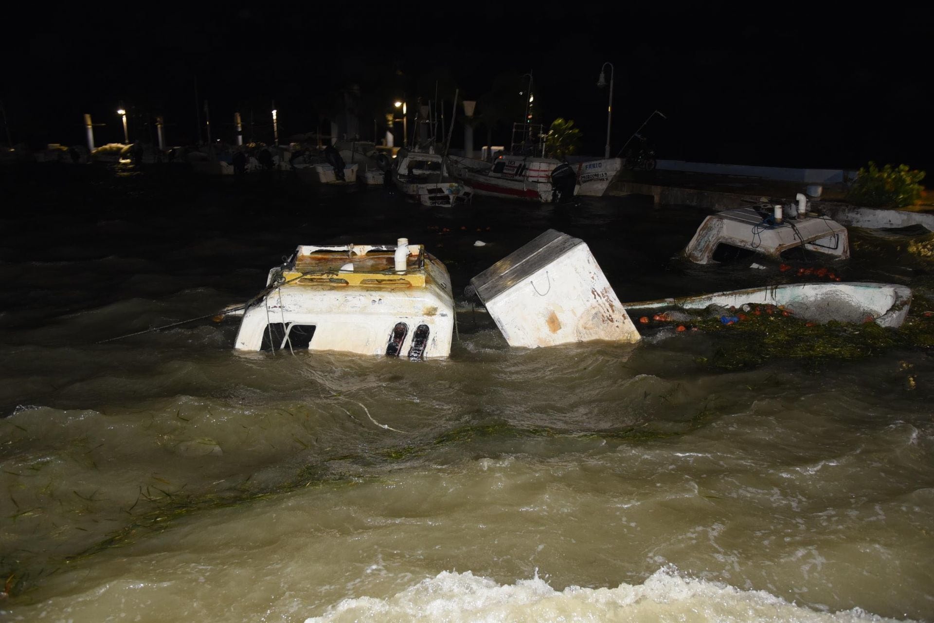 Huracán Milton en Campeche