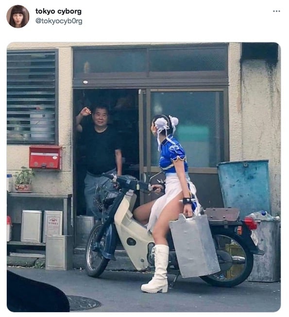 Cosplay Chun Li Street Fighter