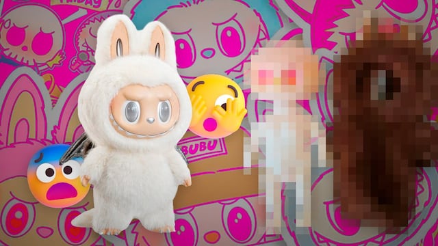 ¿Cómo se ve un Labubu sin ropa?