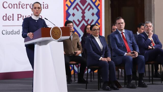 Claudia Sheinbaum, presidenta de México e integrantes de su gabinete, dialogaron está mañana con el presidente de Estados Unidos, Donald Trump