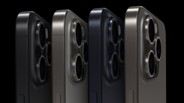 Estos son los iPhone Pro y Pro Max titanium del Apple Event 2023