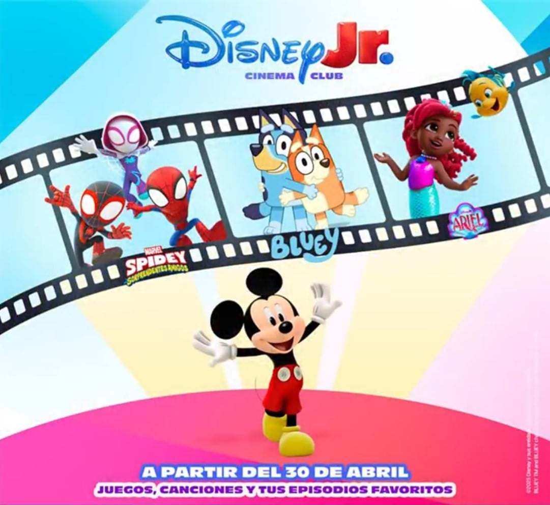 Disney Jr. en Cinema Club en Cinépolis