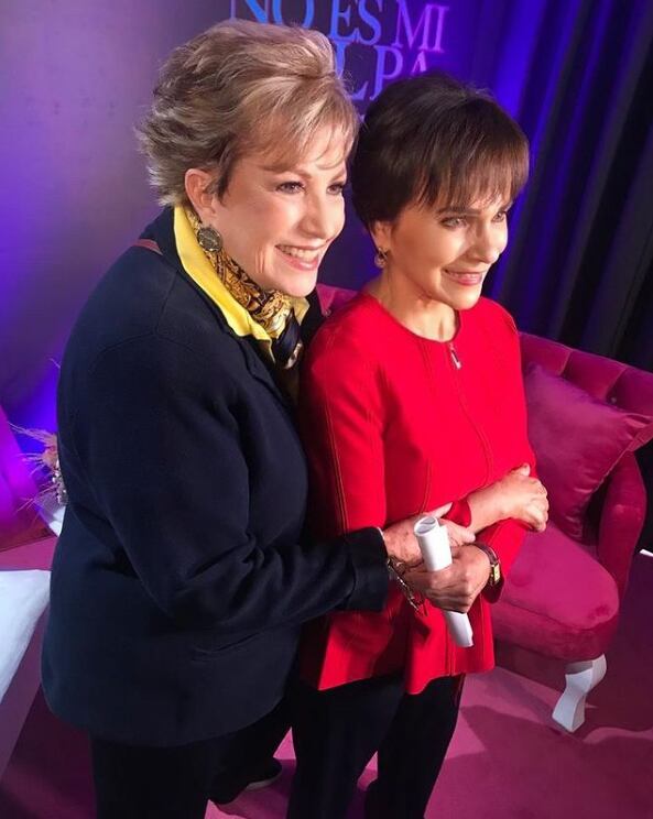 MAxine Woodside y Pati Chapoy