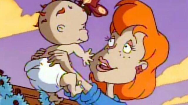 Carlitos de los Rugrats en el Día de las Madres